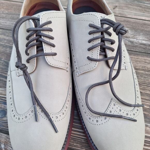 Cole Haan (Men\'s 10M) ØriginalGrand Wingtip Nubuck Oxford Dress Shoes C29775 main image 10